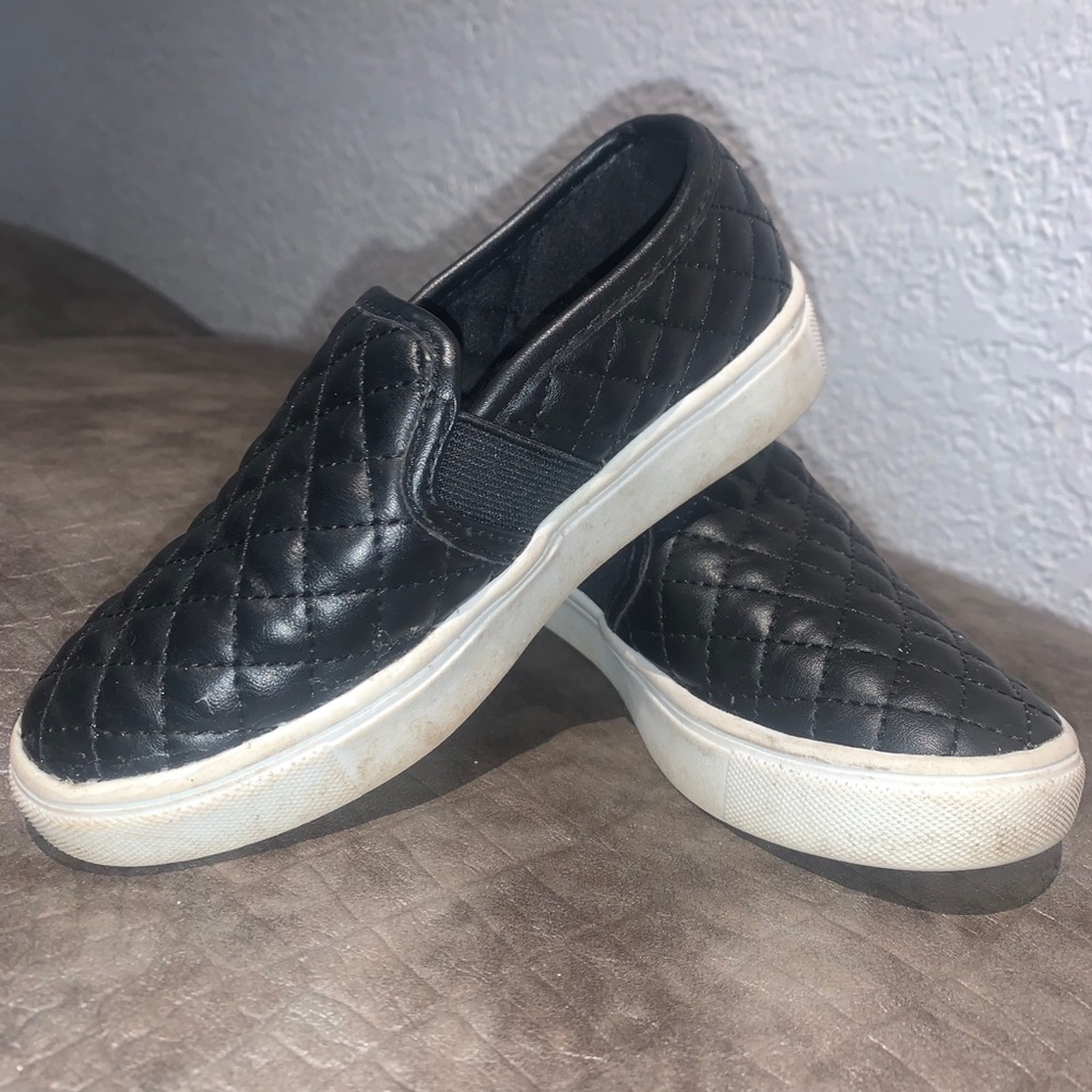 Black Slip On Loafers Toddler Size 11